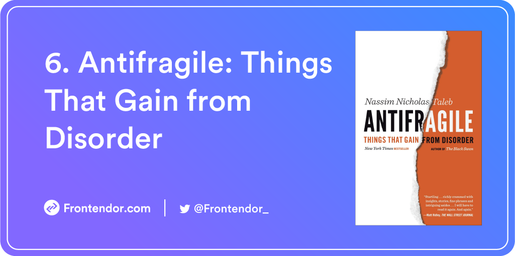 Antifragile: Things That Gain from Disorder Book