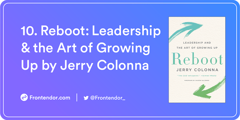 Reboot Leadership and the Art of Growing Up Book