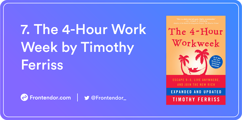 The 4-Hour Work Week by Timothy Ferriss Book